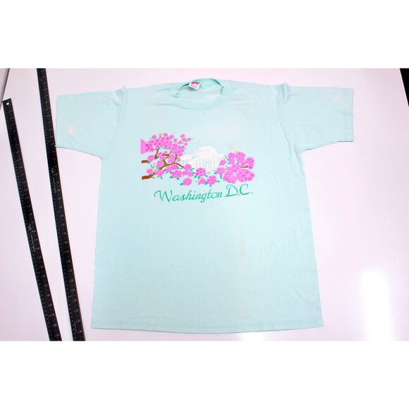 Vintage Washington DC Cherry Blossoms T Shirt XL - Picture 4 of 8